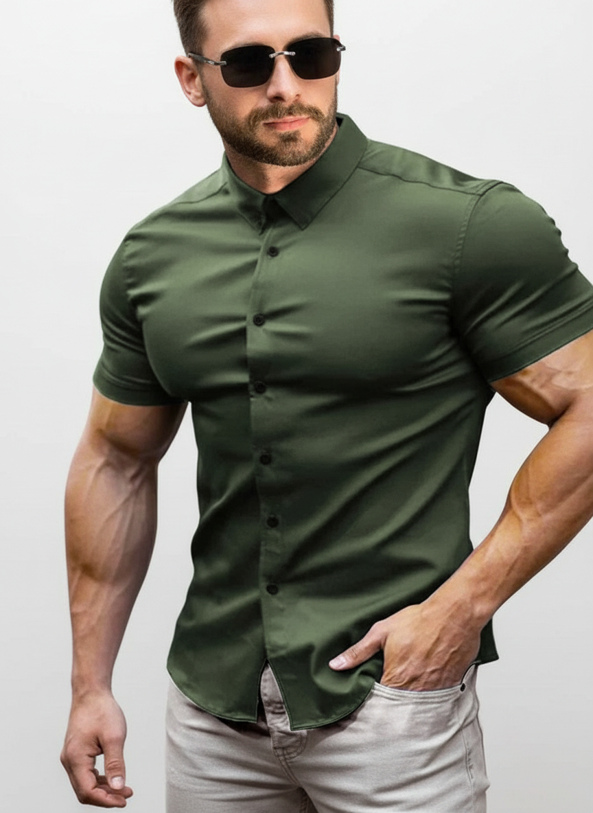 👔 60% OFF NOW! ✨ Men's Non-Iron Shirts – Wrinkle-Free, Comfortable All Day & Perfect for Business or Casual 👕