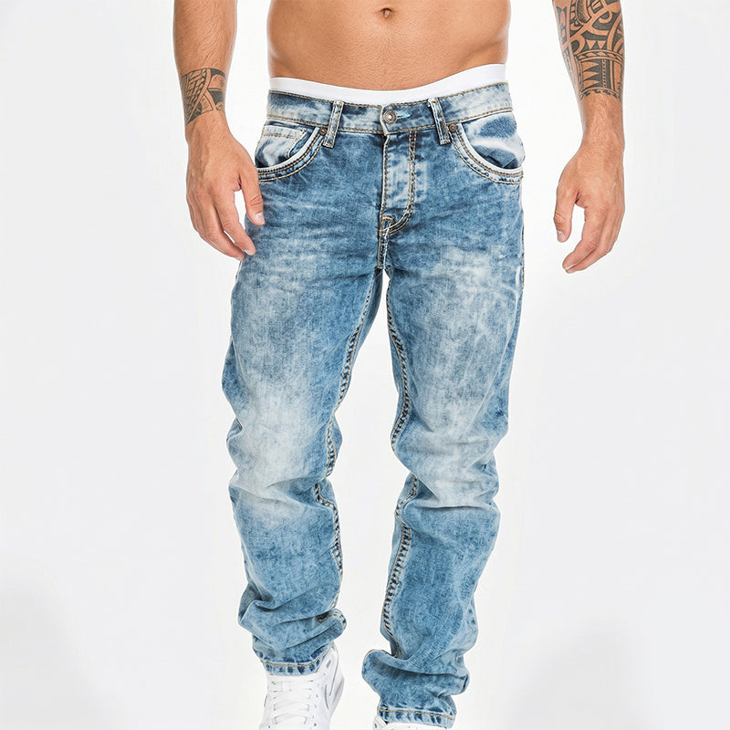 Easy Summer Stretch Straight Jeans