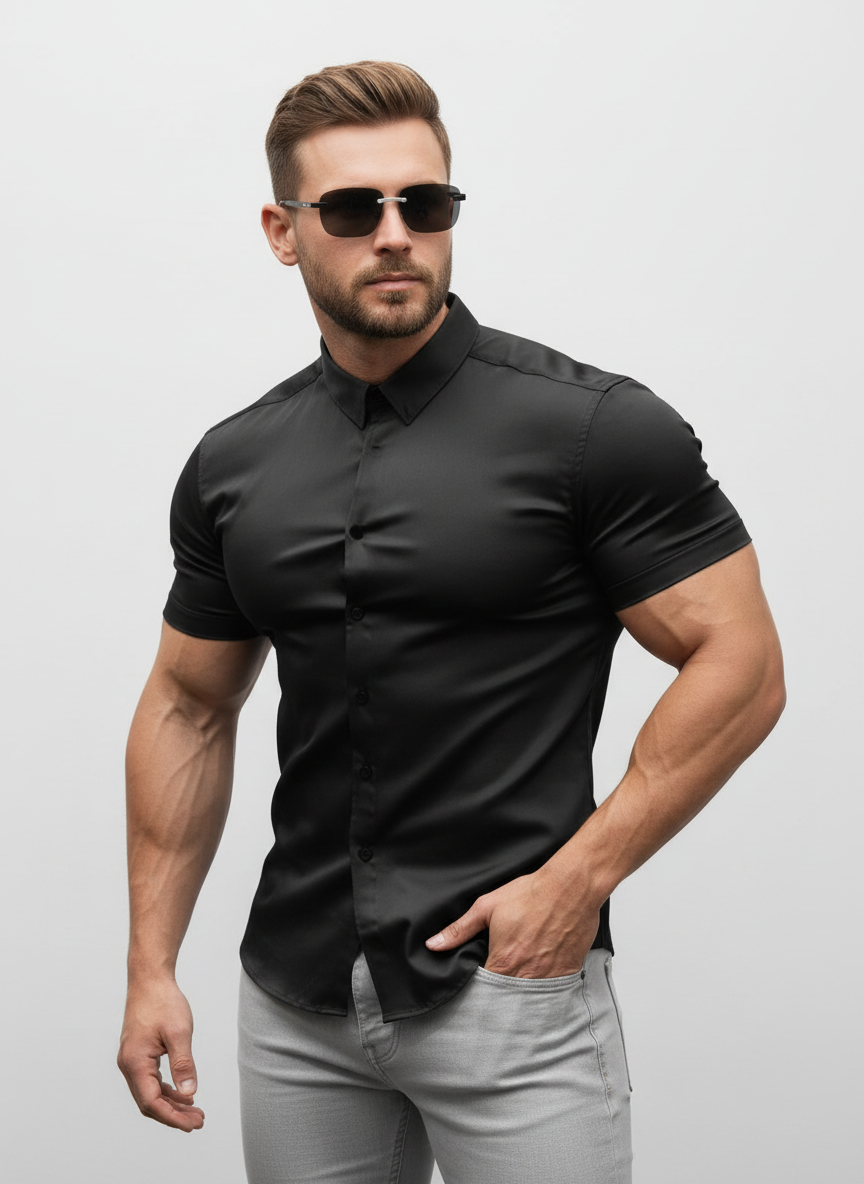 👔 60% OFF NOW! ✨ Men's Non-Iron Shirts – Wrinkle-Free, Comfortable All Day & Perfect for Business or Casual 👕