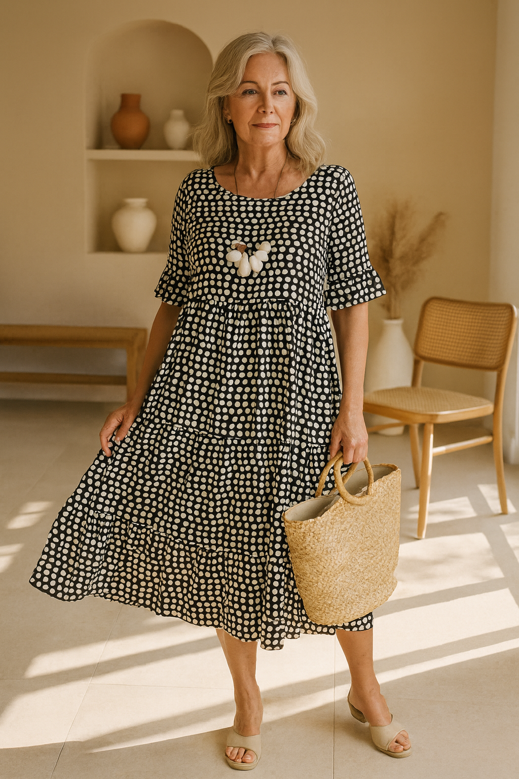 Classic Short Sleeve Midi