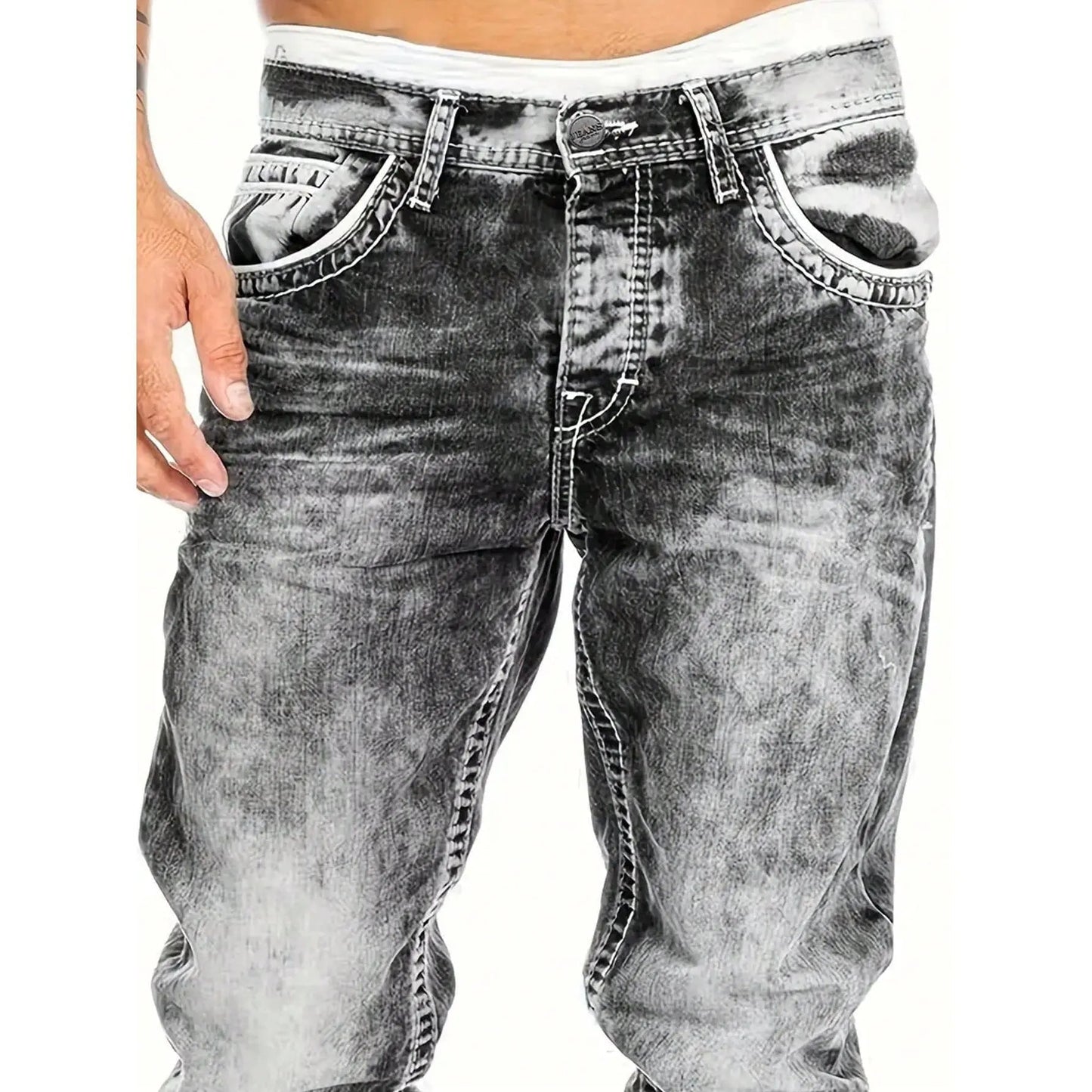Easy Summer Stretch Straight Jeans
