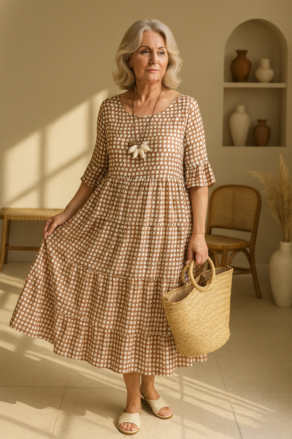 Classic Short Sleeve Midi