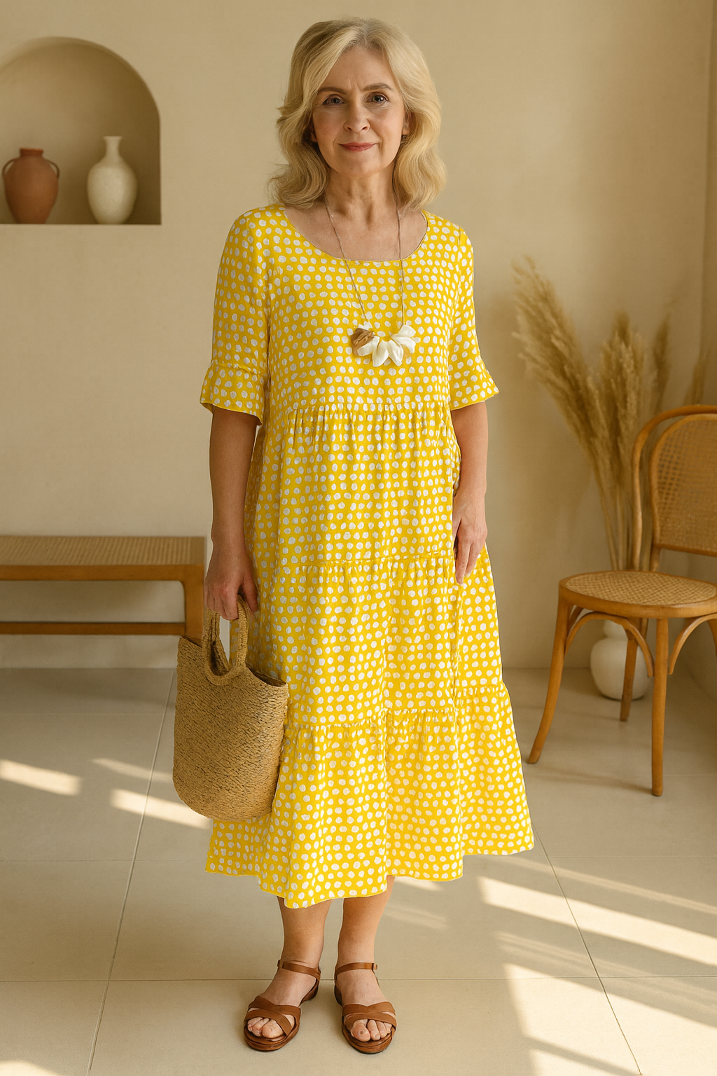 Classic Short Sleeve Midi