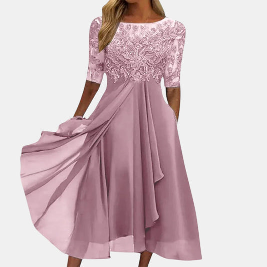 Elegant Lace Occasion Dress