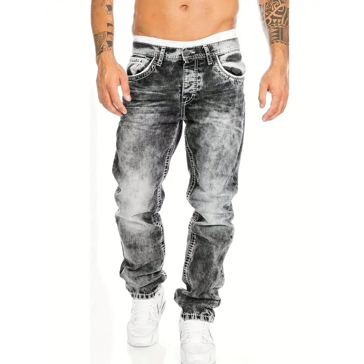 Easy Summer Stretch Straight Jeans
