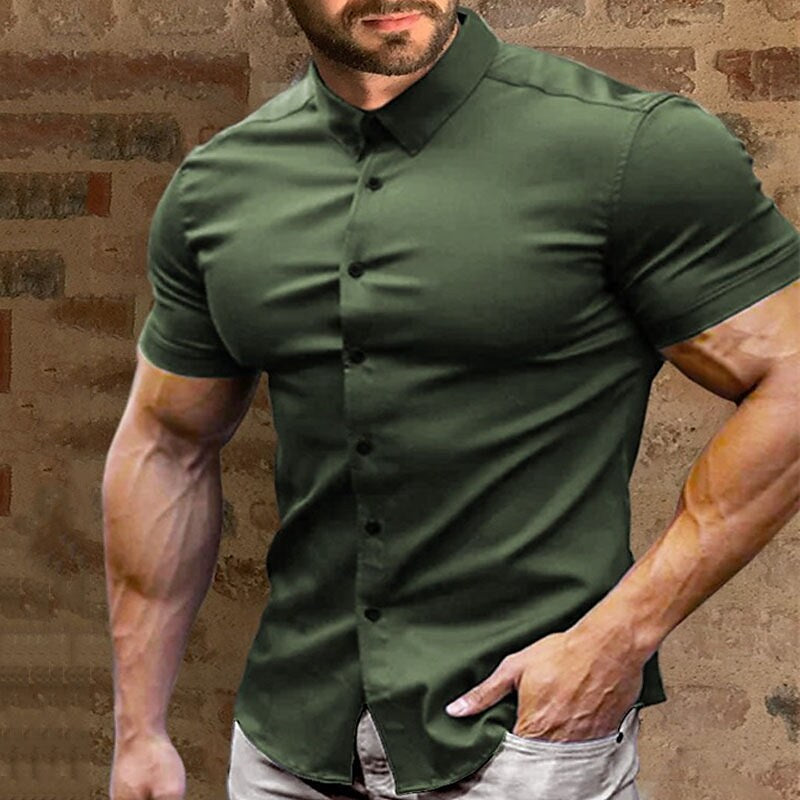 👔 60% OFF NOW! ✨ Men's Non-Iron Shirts – Wrinkle-Free, Comfortable All Day & Perfect for Business or Casual 👕
